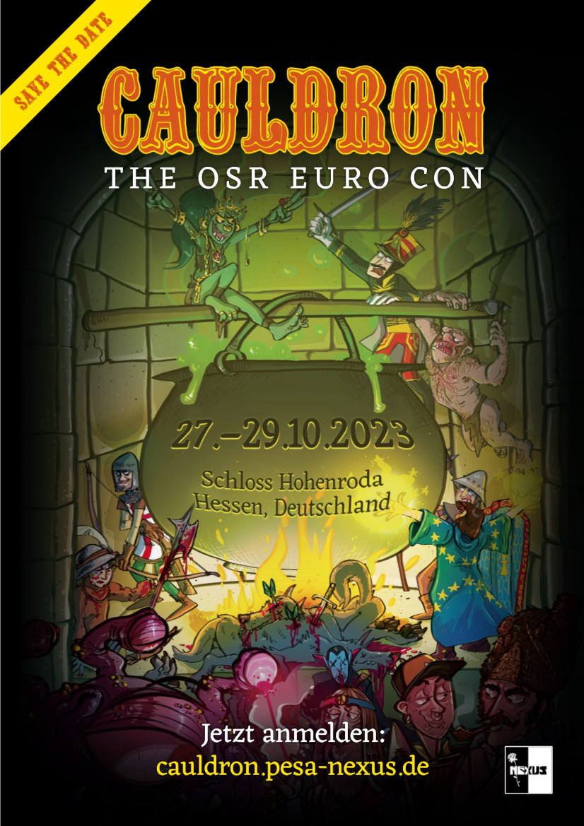 Cauldron – The OSR Euro Con