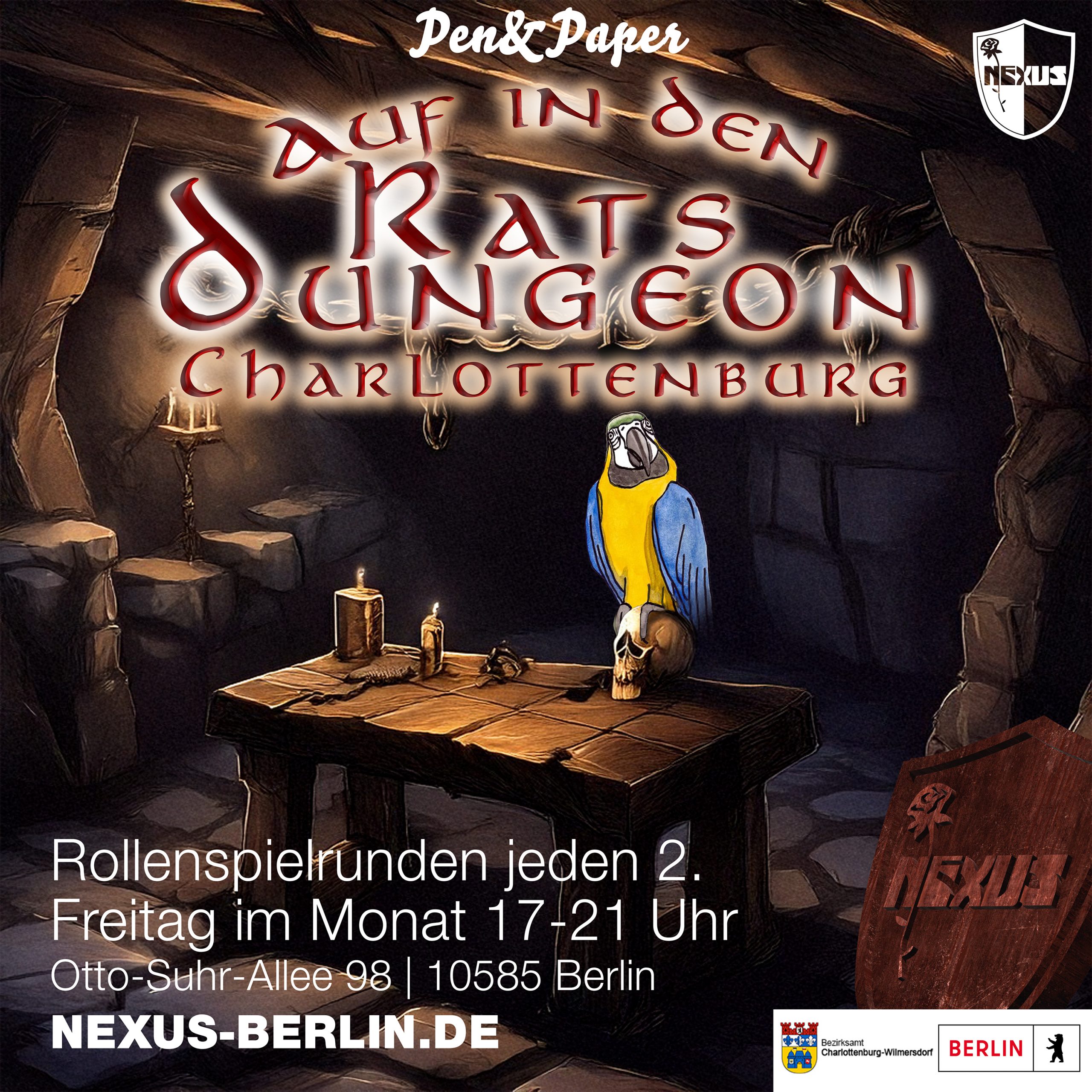 Auf in den Rats-Dungeon Charlottenburg