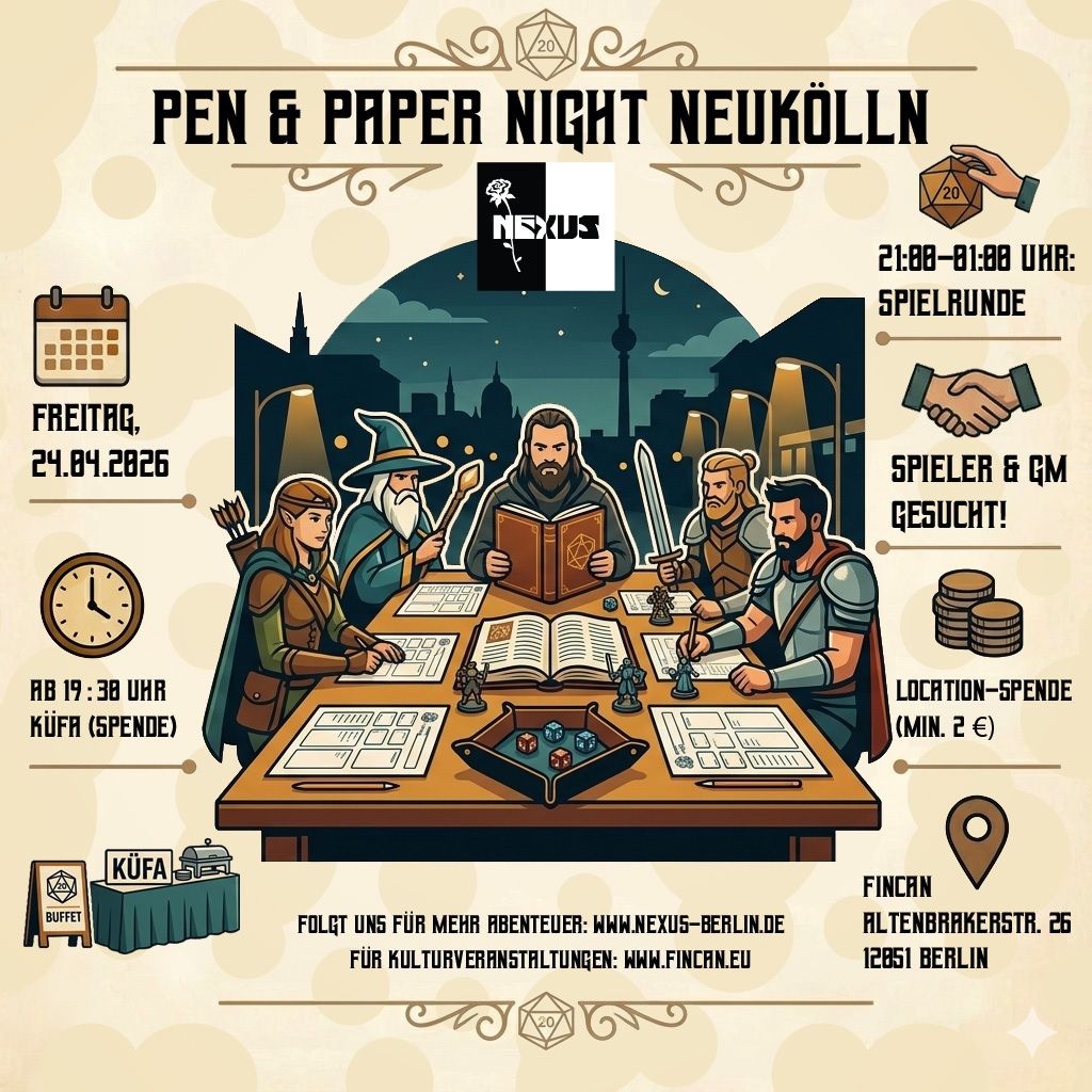 Pen & Paper Night Neukölln